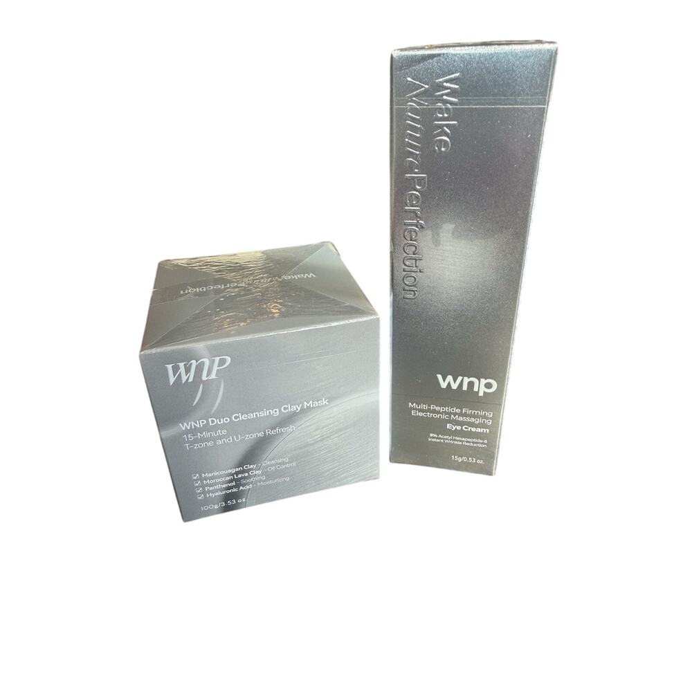 WNP Duo Cleansing Clay Mask & Multi Peptide Firming Eye Cream